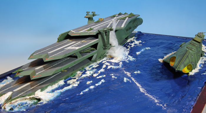 宇宙戦艦ヤマト25 新たなる旅立ち は公開されていませんが 勝手に妄想 マザータウンの海の戦い モッキーのお気楽プラモ道