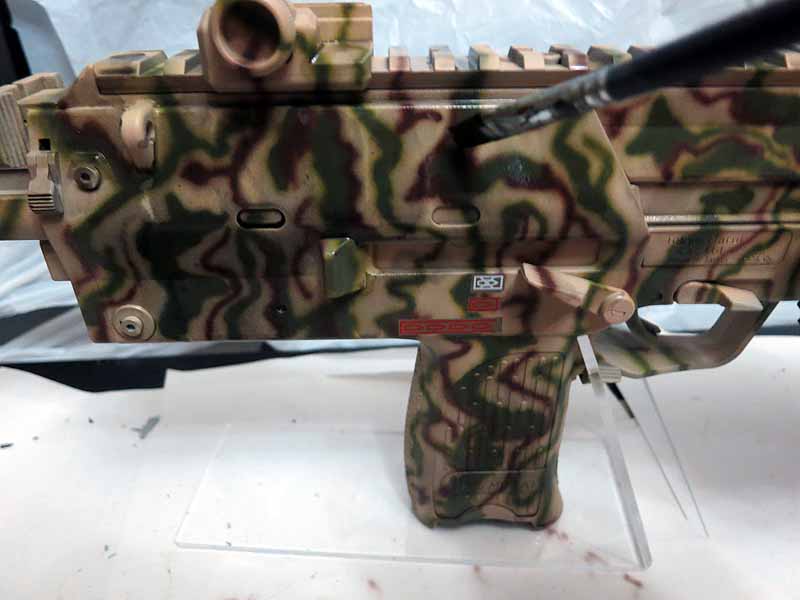 MP7A1 タンカラー　震閃電　エナメル塗料