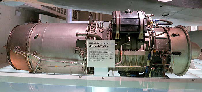 J3-IHI-3ターボジェットエンジン