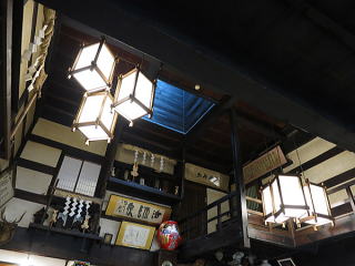 長寿館の天井